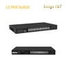 32 Ports L2 Management Poe Switch with RJ45 and SFP Uplink Ports, 300W or 400W Poe Power for Wireless Ap or CCTV IP Camera