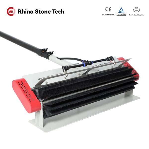 Cepillo lavador de paneles solares de 5,4 metros, seco, húmedo, antiestático, servicio y limpieza de paneles solares