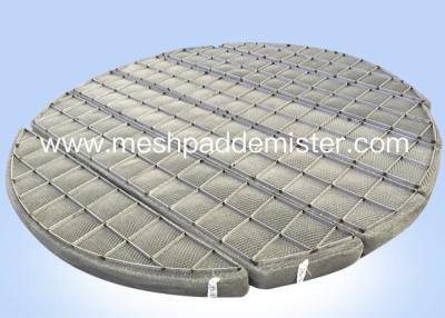 Stainless Steel Mesh Pad Demister Ss304/316/316l Customizable