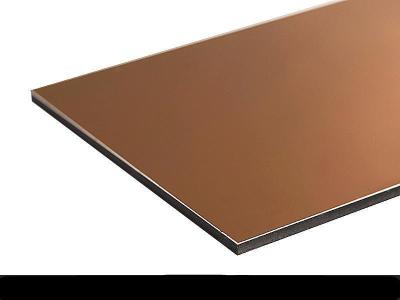 Painel composto de alumínio à prova de fogo antiestático de ASTM 1500mm
