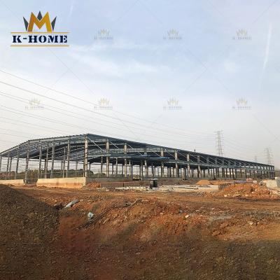 Industrial Pre Engineered Steel Frame Buildings All Steel Metal Workshop Buildings
