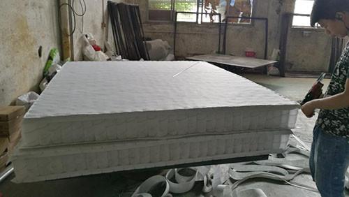 King Size Mattress Inner Pocket Spring System With 330gs Felt Fabric Cover