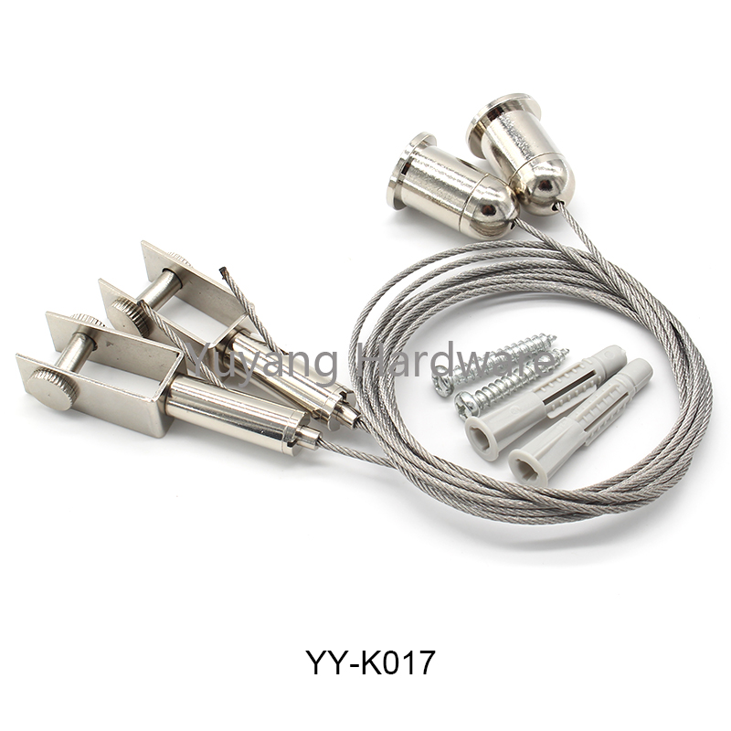 Wholesales Rail Hanger Kit Suspended Ceiling Hanging Kits OEM Suspension Wire for Lights