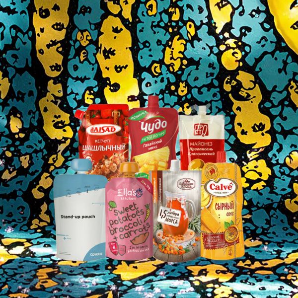 Custom Printed Mylar Squeeze Die Cut Liquid Refill Bag 100ml 250ml Beverage Juice Aluminum Foil Standing up Spout Pouches