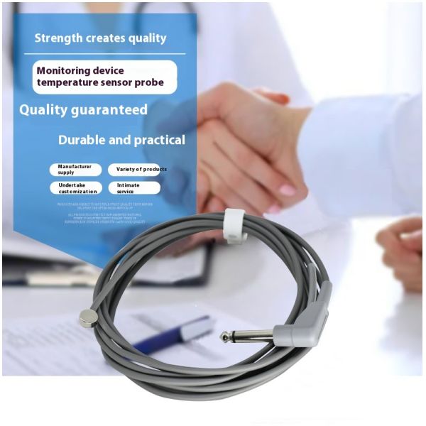 YSI 400 Series Reusable 2.252K Medical Temperature Probes Compatible with PM9000-Medical Consumables