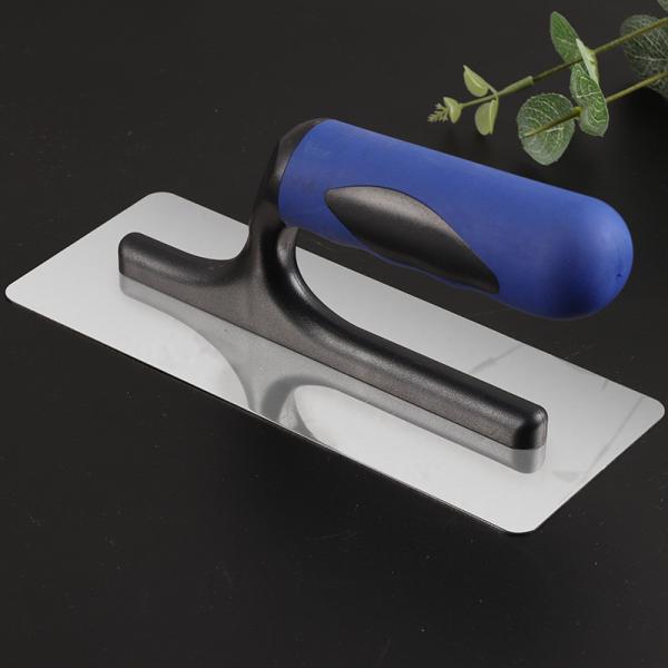 Pistola de borracha de aço inoxidável para acabamento de betão e pintura de parede