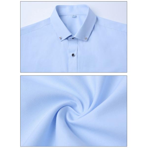 GALLERY White Long Sleeve Business Unisex Camisas Oversize Formal Shirts For Men's Polo Shirt clothes