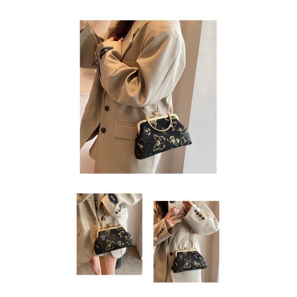 NOVA BOLSA DE JANETAS CHEONGSAM DE ESTILO CHINESE PARA MUJERES 2024 Primavera/Verão NOVA BOLSA DE MANOS