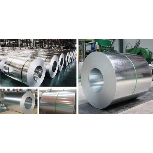 DX51D Q345B Hot Dipped Galvanized Steel Coils , ASME Prepainted Galvalume Steel Coil