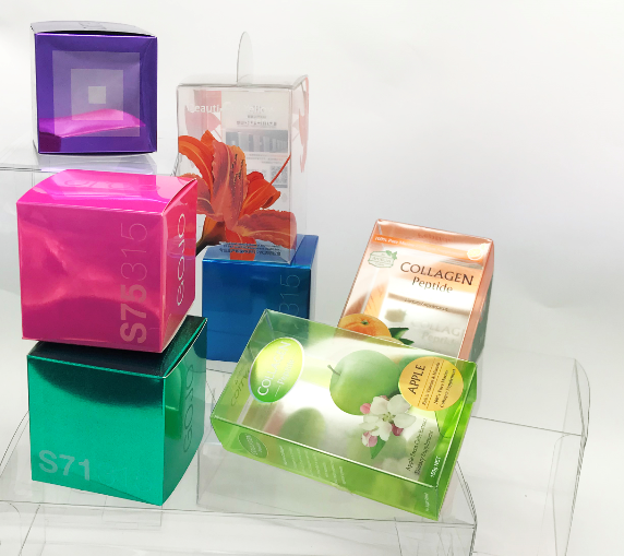 Напечатанная коробка упаковки макияжа пылезащитного ЛЮБИМЦА логотипа прозрачная