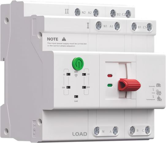 Intelligent Dual Power Transfer Switch