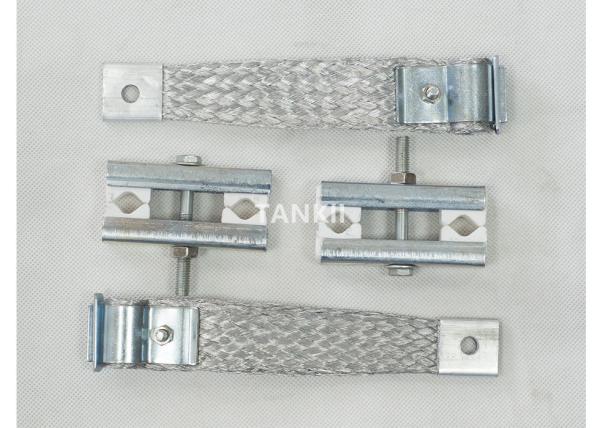 Braided Surface Precision Alloy Clamp For Silicon Carbon Bar Stainless Steel Material