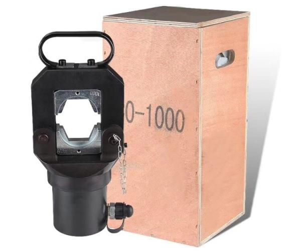 Chaîne de rabattement 400-1000mm2 du compresseur CO-1000 de tour d'hexagone hydraulique du dispositif de protection 55T