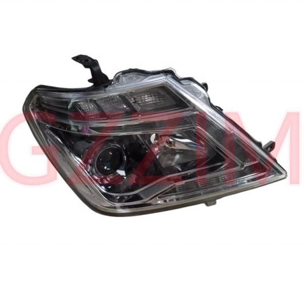 Luz del faro delantero de plástico ABS para Nissan Patrol Y62 2004 2005 2006 2007