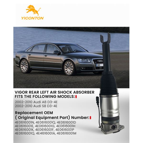 4F0616040AA Air Suspension Strut For Audi A6/S6/Avant Quattro 2005-2011 and Audi A6/Avant (C6-6F) 2004-2011