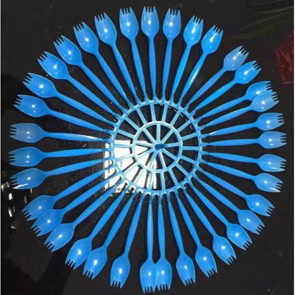 Standard Plastic Spoon Injection Molding Molds 50 Cavities H13 Material