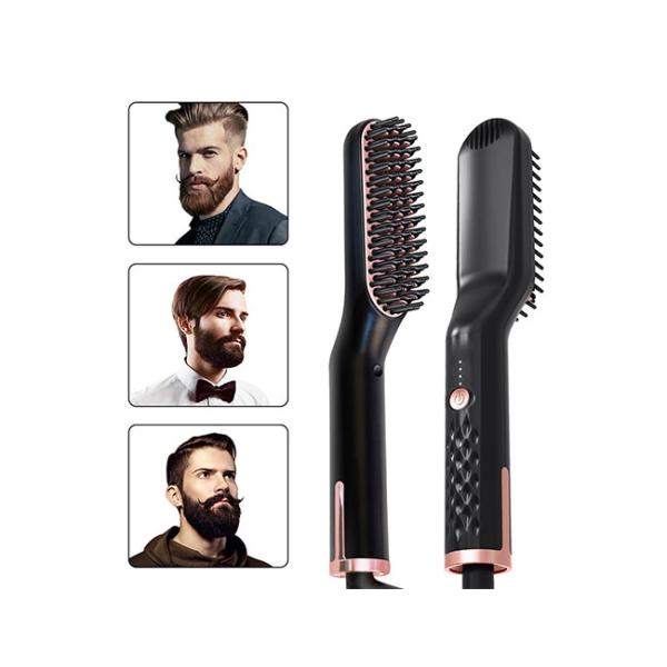 Многофункциональный гребень раскручивателя бороды чистит электрическое щеткой Frizz доказательство