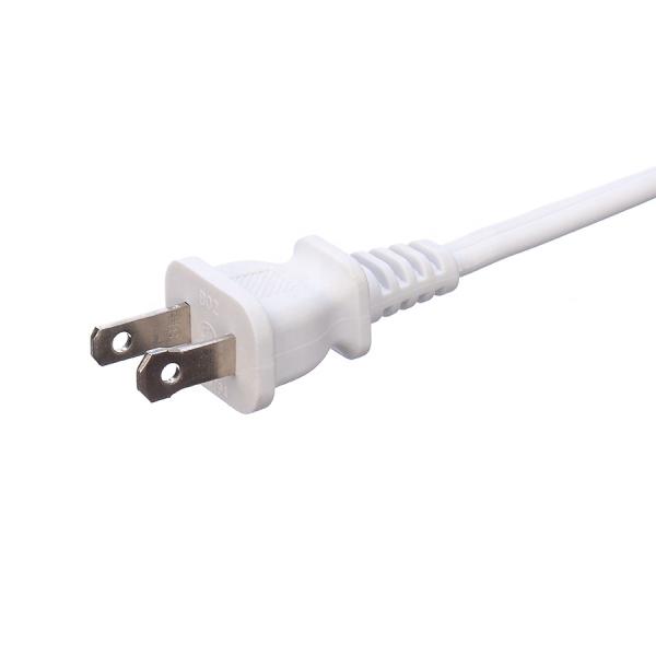 125V Copper Conductor Power Cord Nema 1-15p to Nema 5-15r Extension for Home Appliance and Computer Needs