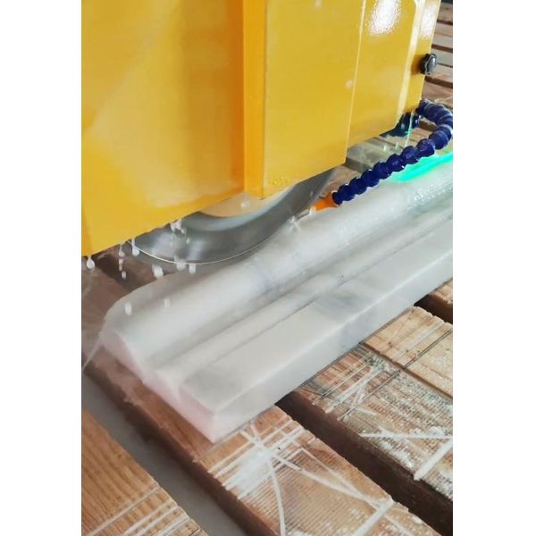 5 Axis 15 kW Bridge Cutting Machine Motor HD Camera Suction Cup Eco-Friendly Marble CNC Machine 5+3 Axis