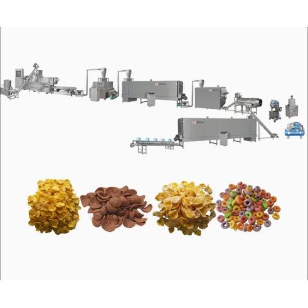 Wheat , corn starch , potato starch 3D Snack Pellet Machinery