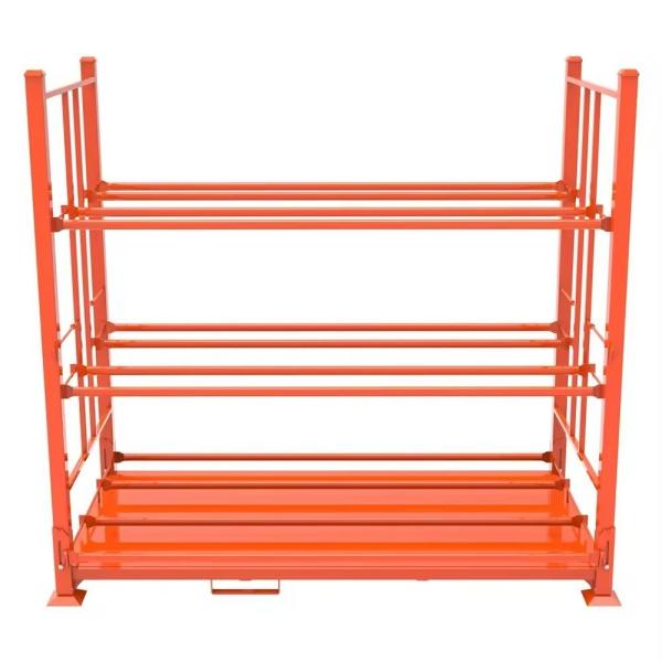 Customized Warehouse Steel Tire Storage Stacking Rack With Powder Coating In Marke