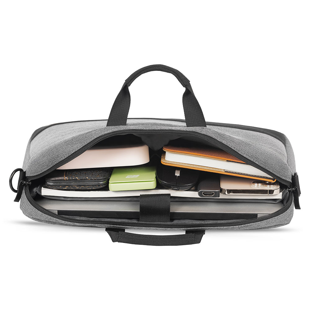 For Laudtec 13-15.6 Inch Laptop Bag Waterproof Business Handbag with Large Capacity Simple Functional for MacBook Air Dnb97 Wholesale OEM/ODM/Private Label