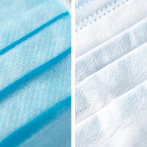 175 * 95 Mm Medical Surgical Disposable Face Mask With 3 Ply Melt-Blown