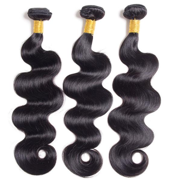 BODY WAVE Cheap Natural  Remy Indian Human Hair Vendor Weave Bundles and wefts