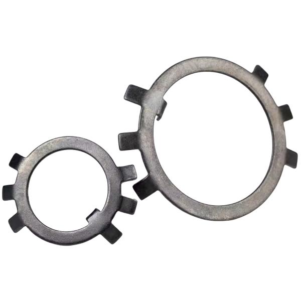 Spring Lock Washers for Electrical Installations M10 M12 M14 M60 Carbon Steel JIS Standard Split Style Six Claw Washer