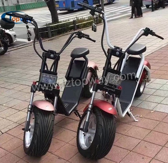 new products big two wheels Citycoco 1000W 60V electric scooter