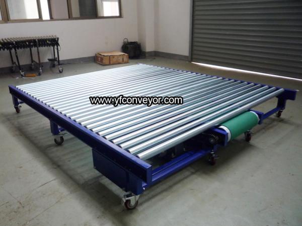 High Quality Wide Motorized Roller Conveyor with good load applied in paper industry