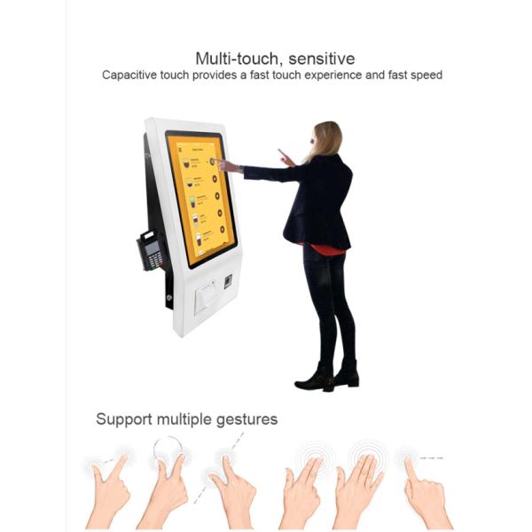 Instalação do quiosque do serviço de um auto de 21,5 polegadas a multi do Desktop e da montagem da parede