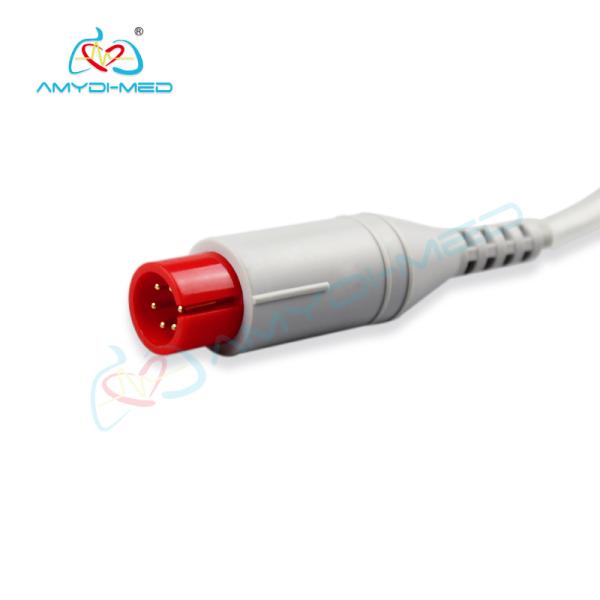 Durable Reusable IBP Cable 1M Length Spacelabs & Mindray Compatible