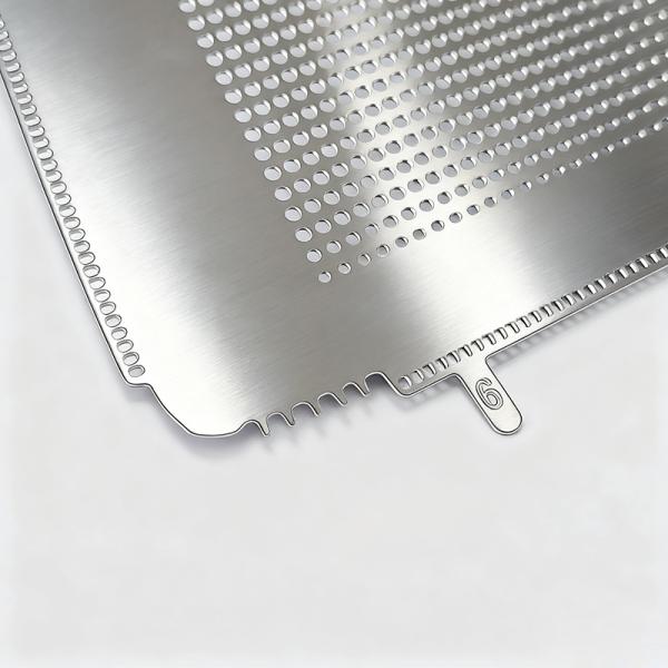 Precision Metal Chemical Etching Custom Flexible Design Metal Auto Speaker Grilles with Brand LOGO