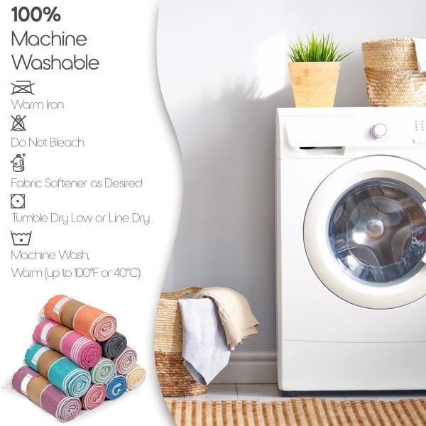 Personalized Super Absorbent Oversized Cotton Beach Towel Sustainable and Lightweight