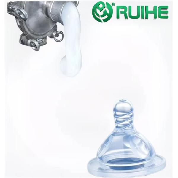 High Transparent Strength Heat Resistant Silicone Rubber For Baby Nipples Product