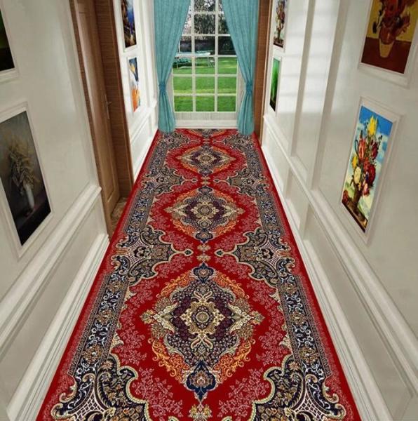 European Classical Style Large Commercial Floor Mat Hotel Entrance Corridor Stairway Mat