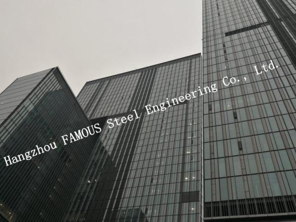 Easy Installation Multi Storey Steel Frame Buildings , Steel Prefab Buildings