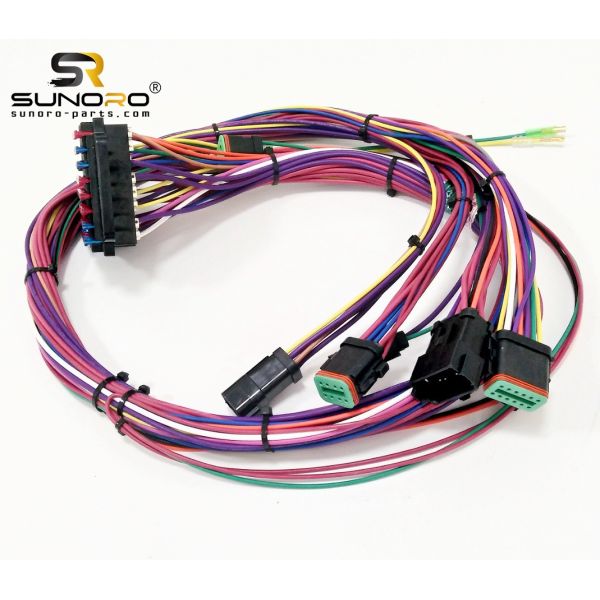 SUNORO 153-2491 Box Wire Beam Assembly 320B Fuse Box Wiring Harness Assembly for 320B 322B 325B 330B Excavator