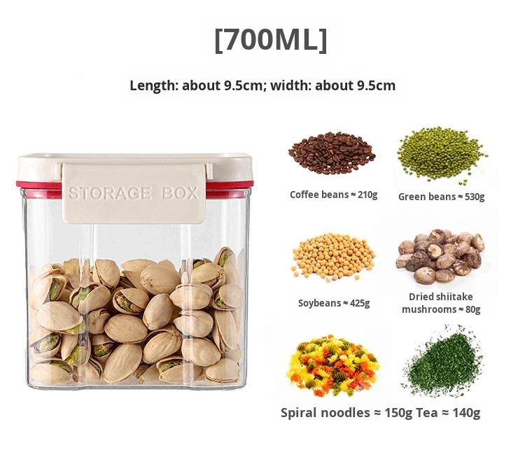 Modern Sustainable Vacuum Sealer Electric Air Pump Grain Moisture-Proof Fresh-Keeping Box for Food