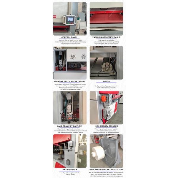 R-G4-1000 Automatic Surface Polishing Belt Sander Metal Deburring Sanding Machine