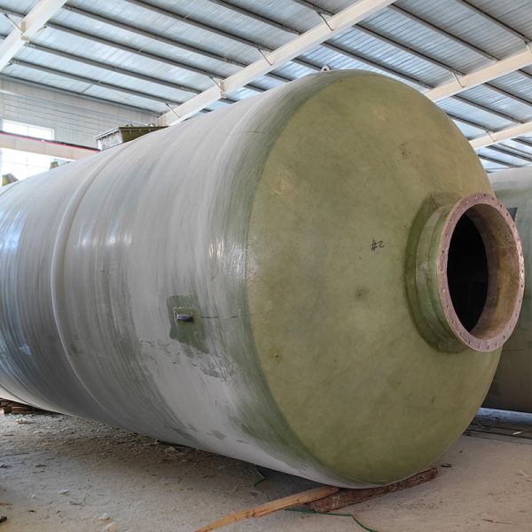 Food Processing Fiberglass Storage Tank For Mixing Products Frp Vertical Tank