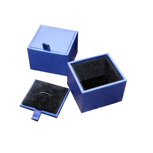 Fashion creative personalized small single cufflink box customized your cufflink packaging