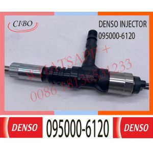 Komatsu PC600 Excavator Common Rail Fuel Injector 6261-11-3100 095000-6120