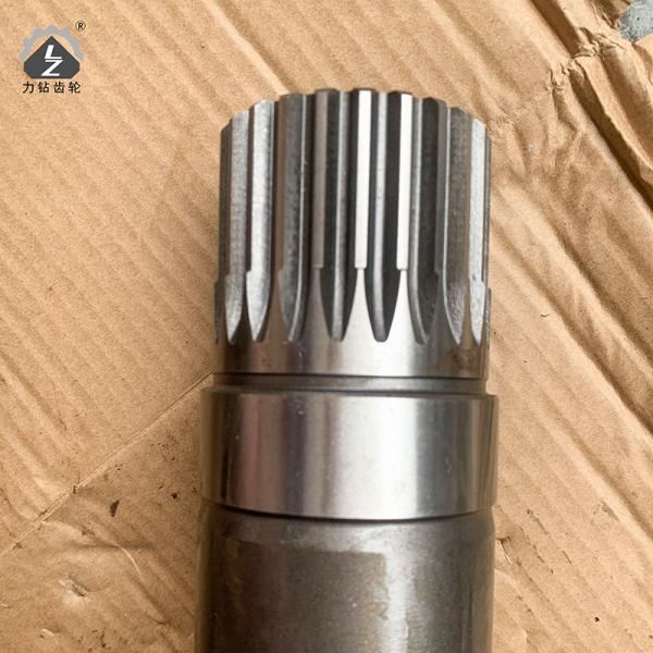 12 Teeth 24 Keys Swing Pinion Gear Shaft Rotary SH120 Excavator Spare Parts