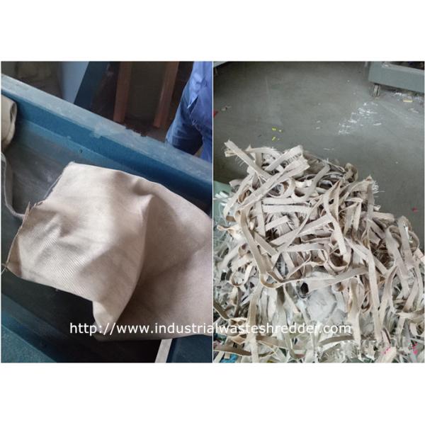 El jumbo empaqueta la cortadora del trapo para el poder fuerte de los bolsos grandes de los bolsos/PP de la tonelada