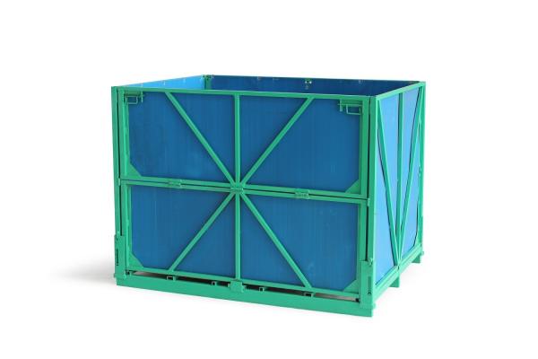 Light Duty Electroplated 2 Tons 2.0mm Steel Metal Pallet Cages