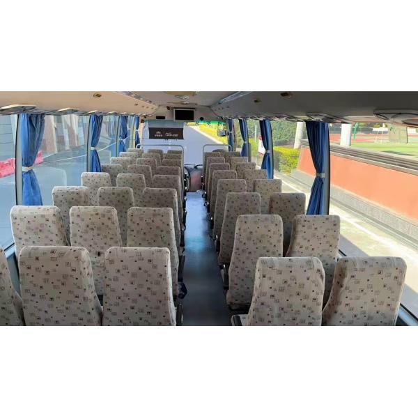 Yuchai Engine Used YUTONG Buses 49 Seats With 24L / 100km Fuel Consumption