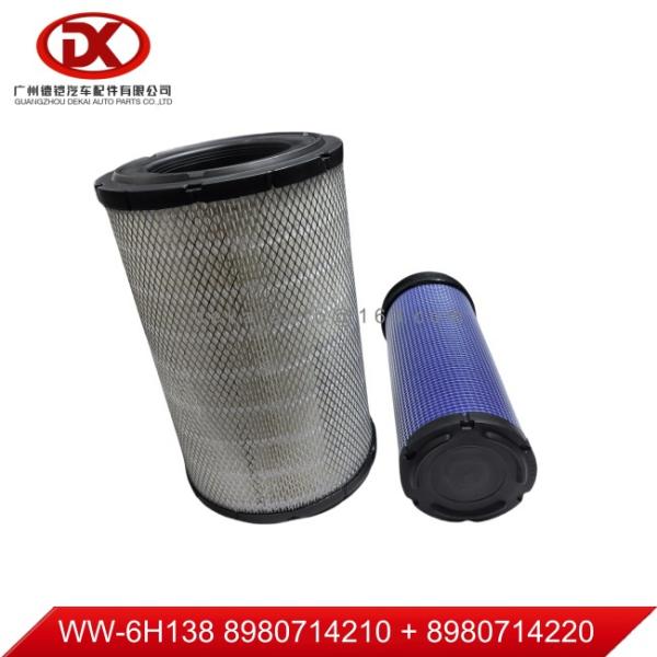 Air Filter 8980714210 Truck Engine Parts ISUZU 4HK1 6HH1 8980714220