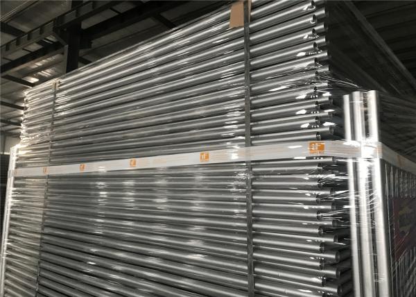 low price 2.1mx2.4m temporary fencing panels AS4687-2007 design for melbourne market OD32mm*1.8mm and diameter 3.8mm